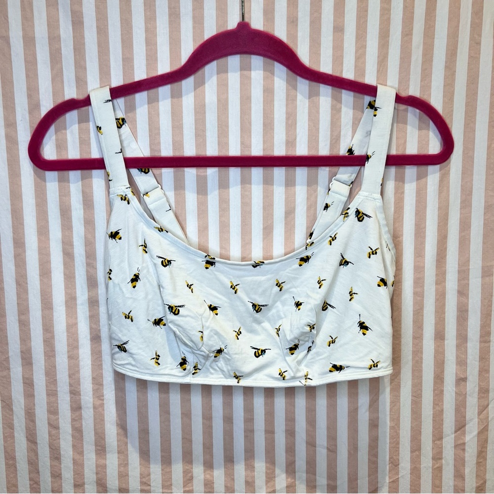 Parade Bee Print Convertible Bralette - 1